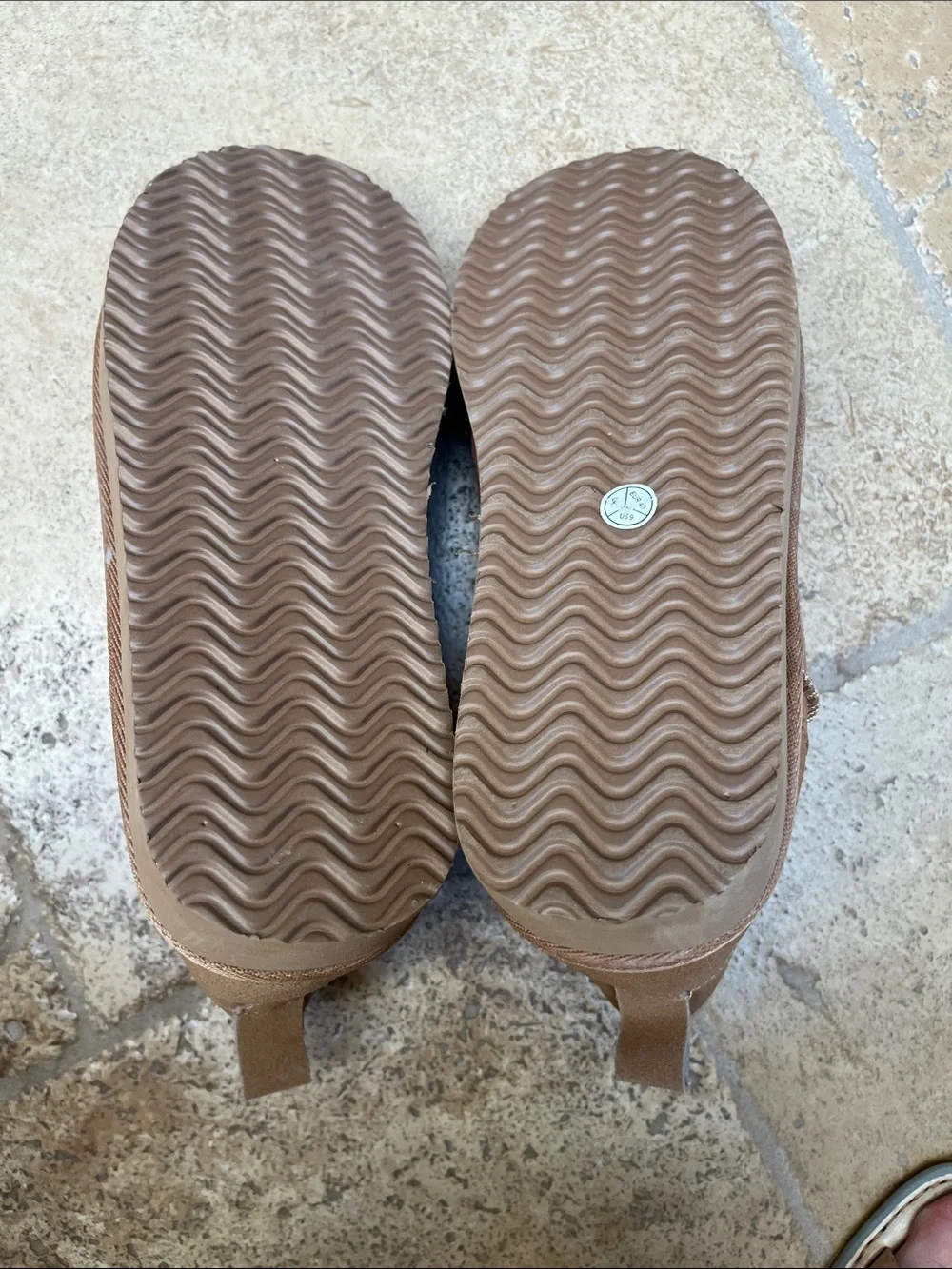 Serra Brown Suede Faux-Shearling Ankle Booties